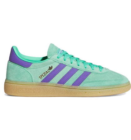 adidas Handball Spezial Hi-Res Green Purple Rush (Women's) - authentic adidas sneakers