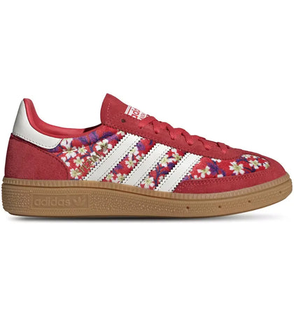 adidas Handball Spezial Liberty London Floral Semi Lucid Red (GS) - authentic adidas sneakers