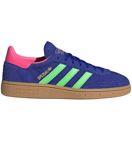 adidas Handball Spezial Lucid Blue Lime Burst (Women's) - authentic adidas sneakers