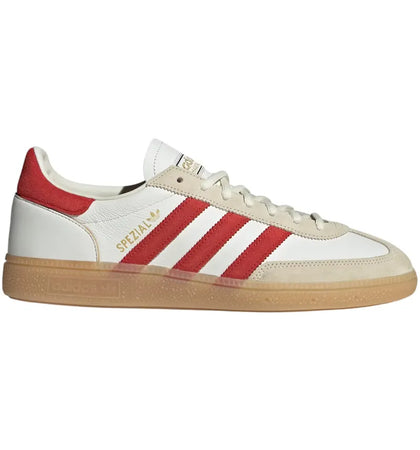 adidas Handball Spezial White Better Scarlet Gum - authentic adidas sneakers