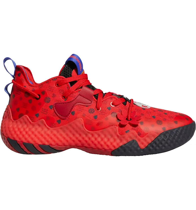 adidas Harden Vol. 6 Vivid Red Monogram - vue 360