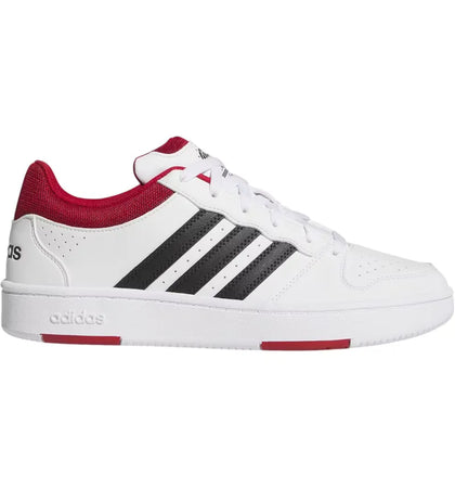 adidas Hoops Classic White Team Victory Red Black - authentic adidas sneakers