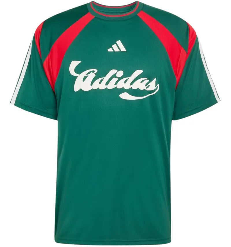 adidas House Of Tiro Nations Pack Track Top Team Dark Green/Better Scarlet/White - vue 360