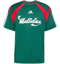 adidas House Of Tiro Nations Pack Track Top Team Dark Green/Better Scarlet/White