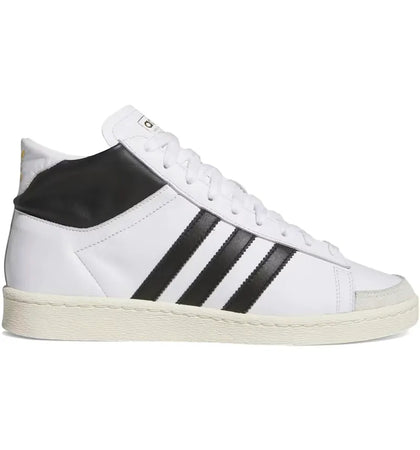 adidas Jabbar Hi White Black Off White - authentic adidas sneakers