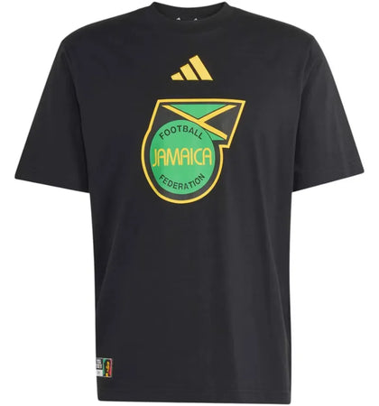 adidas Jamaica Bob Marley DNA Graphic T-shirt Black - authentic adidas apparel