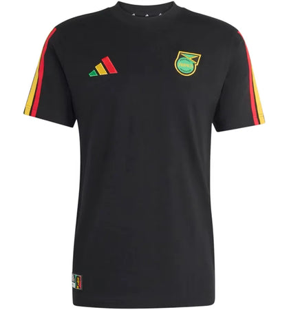 adidas Jamaica Bob Marley DNA T-shirt Black - authentic adidas apparel