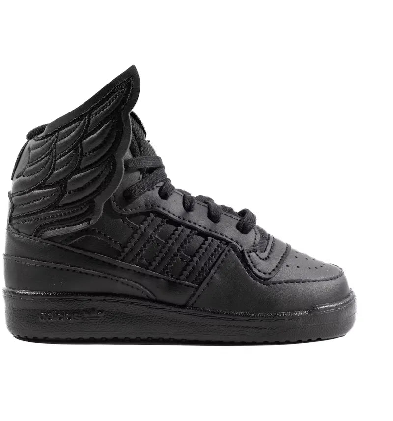 adidas JS Wings 4.0 Black (Infant) - vue 360
