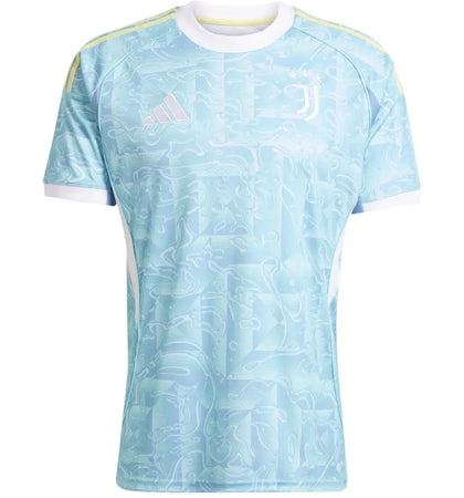 adidas Juventus 25/26 Away Jersey Ash Blue - authentic adidas apparel