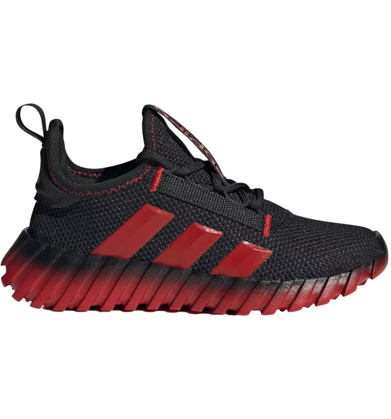 adidas Kaptir Flow Core Black Better Scarlet (GS) - vue 360