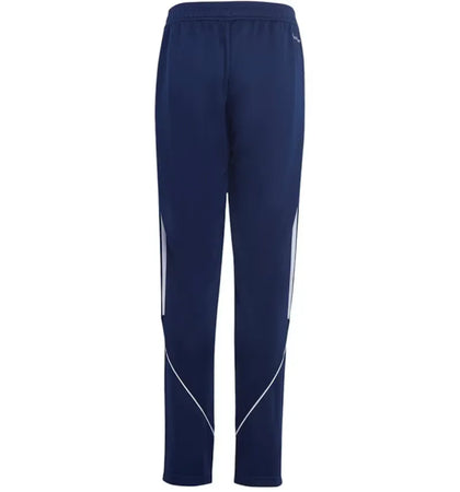 adidas Kids Tiro23 Soccer League Drawstring Pants Blue - authentic adidas apparel