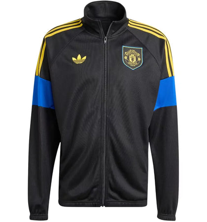 adidas Lfstlr Track Top Manchester United Black - authentic adidas product