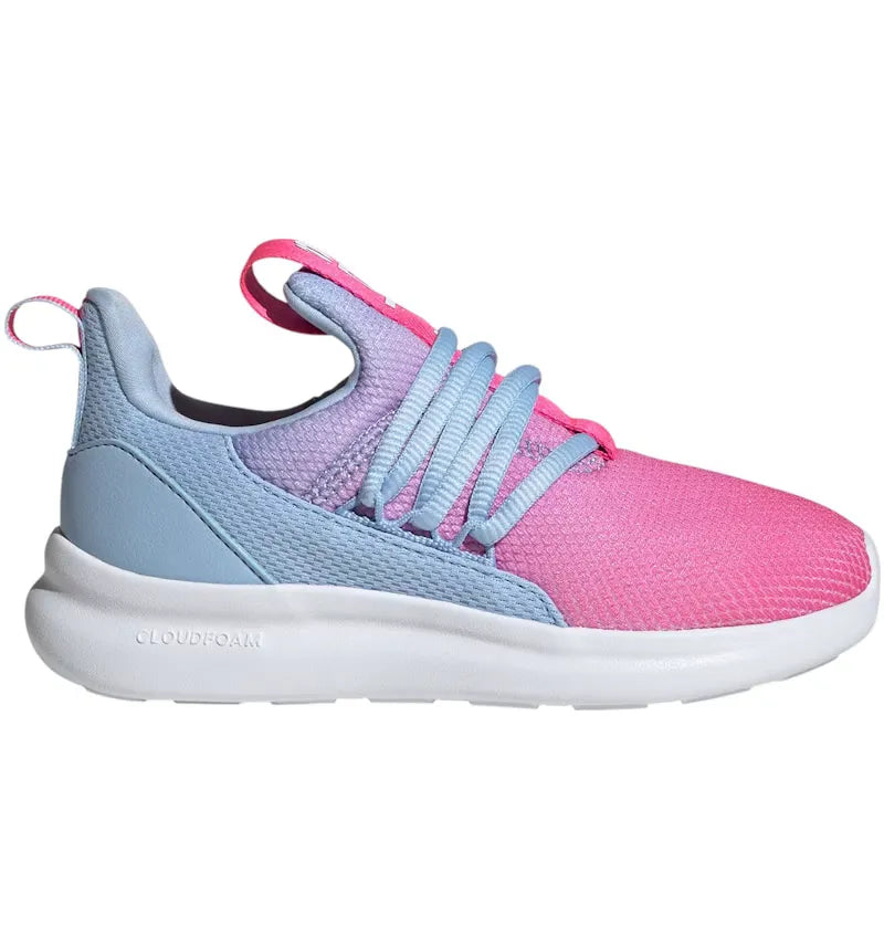 adidas Lite Racer Adapt 7.0 Glow Blue Lucid Pink Cloud White (GS) - vue 360