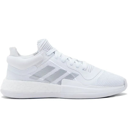 adidas Marquee Boost Low White Silver Metallic - authentic adidas sneakers