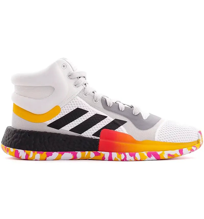 adidas Marquee Boost White Black Active Gold - vue 360