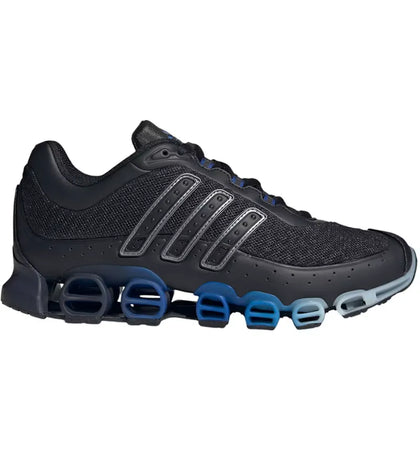 adidas Megaride Core Black Iron Metallic Royal Blue - authentic adidas sneakers