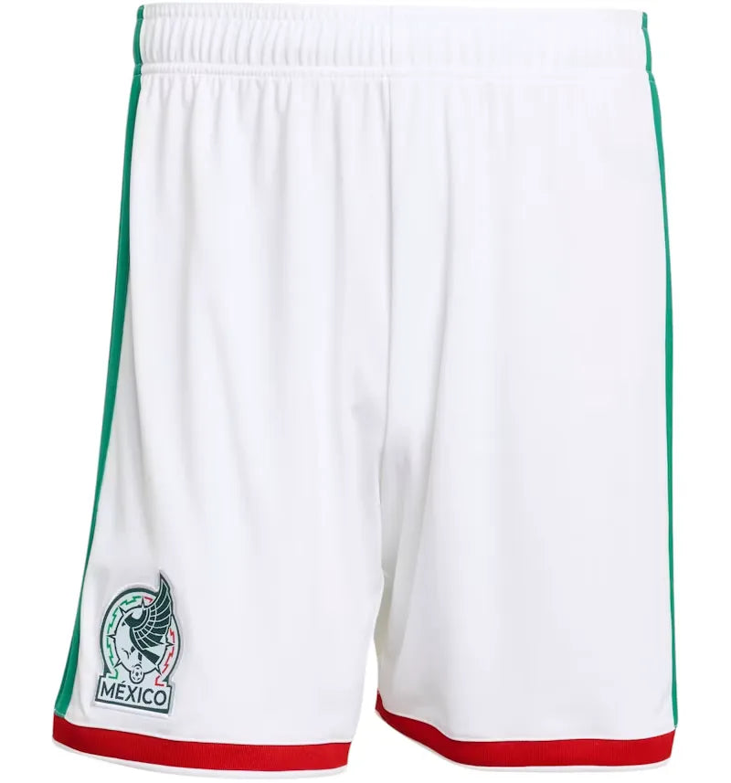 adidas Mexico 2026 Home Shorts White - vue 360