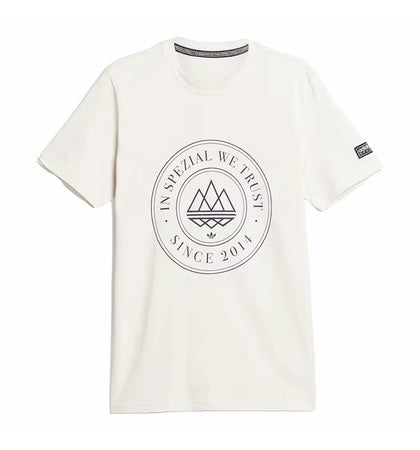 adidas Mod Trefoil 10 Tee Chalk White - authentic adidas product