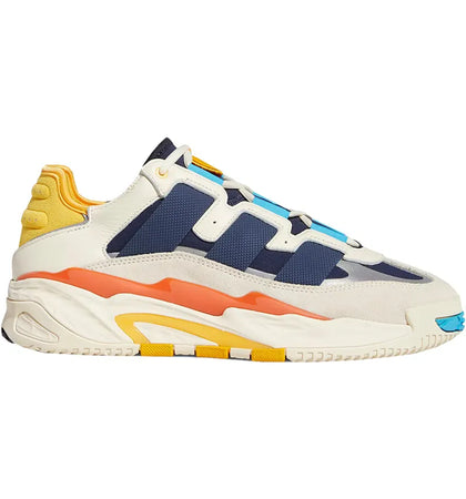 adidas Niteball Cream White Collegiate Navy - authentic adidas sneakers