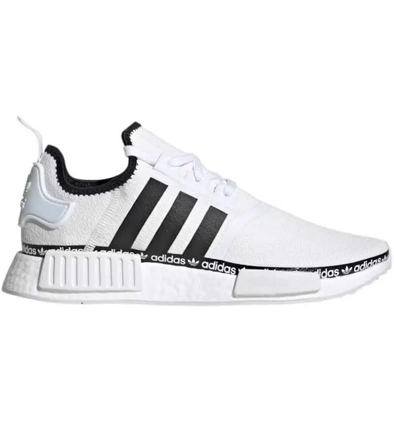 adidas NMD R1 Cloud White Logo Strip - vue 360