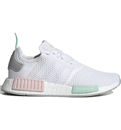 adidas NMD R1 White Grey Mint (Women's) - authentic adidas sneakers