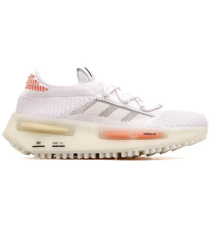 adidas NMD S1 White Coral Fusion (Women's) - authentic adidas sneakers