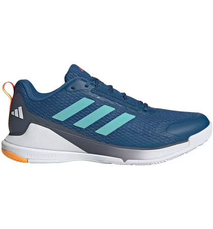 adidas Novaflight 2 Indoor Dusky Petrol Flash Aqua - authentic adidas sneakers