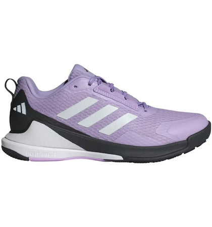adidas Novaflight 2 Indoor Powder Plum Zero Metalic Core Black (Women's) - authentic adidas sneakers