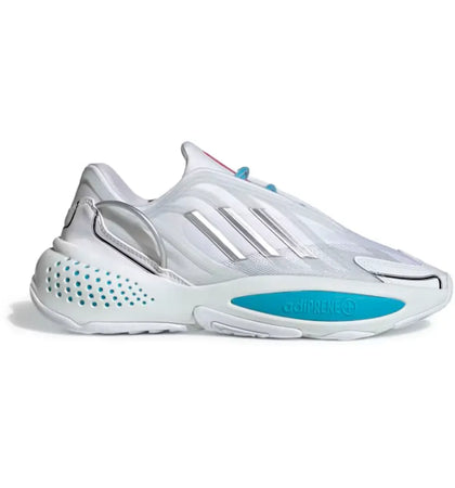 adidas Ozrah Ruby 9100M Cloud White Silver Metallic Shock Pink - authentic adidas sneakers