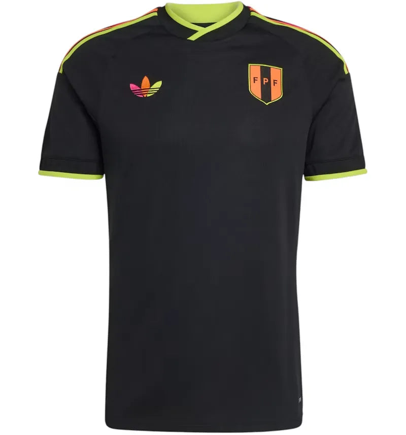 adidas Peru 26 Away Jersey Black - vue 360