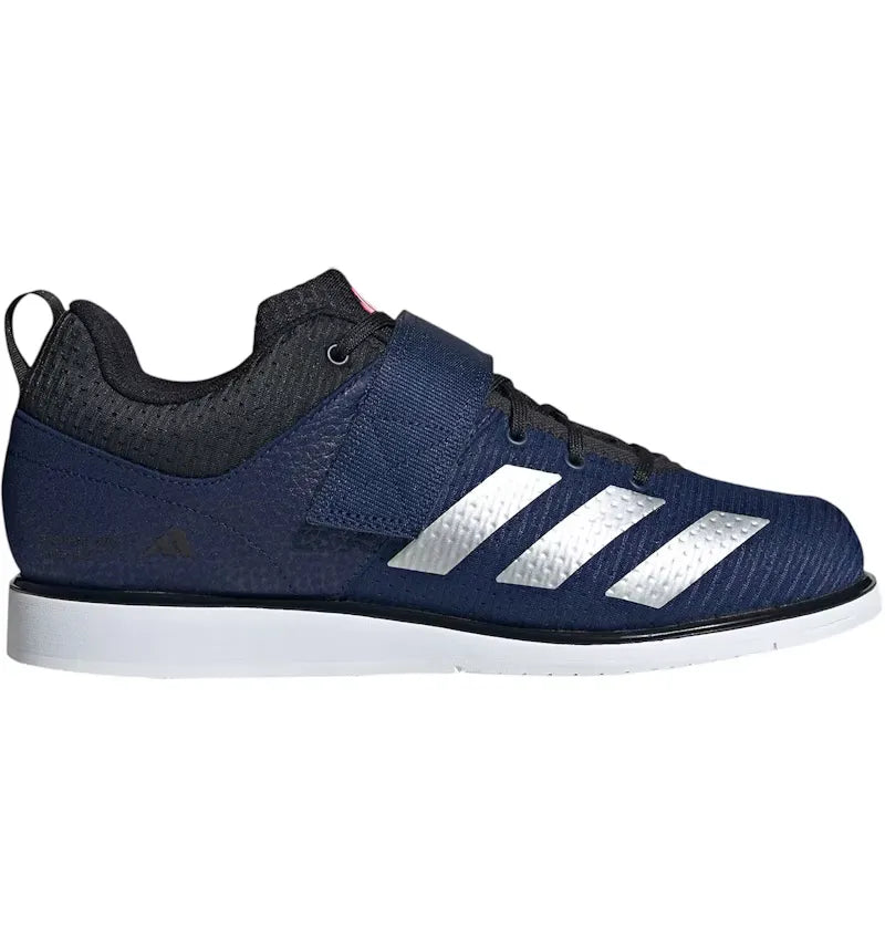 adidas Powerlift 5 Dark Blue Silver Lucid Red - vue 360