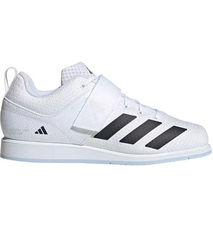 adidas Powerlift 5 White Black Crystal Sky - authentic adidas sneakers