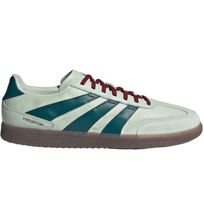 adidas Predator Freestyle Indoor Linen Green Mystery Green Team Collegiate Burgundy - authentic adidas sneakers