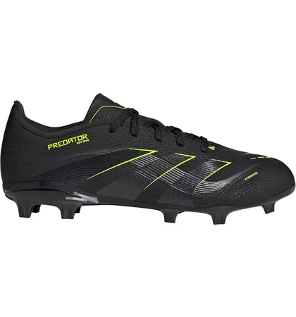 adidas Predator League FG/MG Core Black Carbon Lucid Lemon (GS) - authentic adidas sneakers