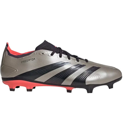 adidas Predator League FG Platinum Metallic Aurora Black Turbo - authentic adidas sneakers