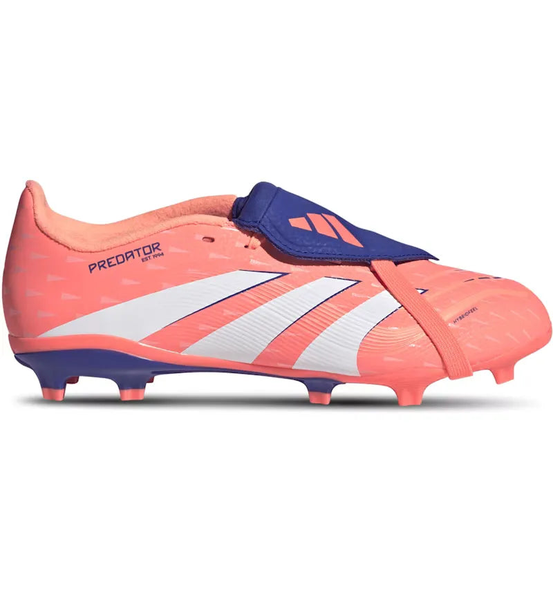 adidas Predator League Fold-Over Tongue FG/MG Coral Blaze Pack (Kids) - vue 360