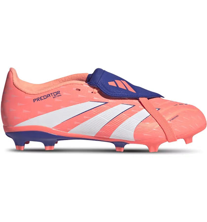 adidas Predator League Fold-Over Tongue FG/MG Coral Blaze Pack (Kids) - authentic adidas sneakers