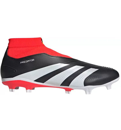adidas Predator League LL FG Core Black Cloud White Solar Red - authentic adidas sneakers