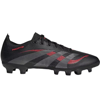 adidas Predator League MG Core Black Grey Four Lucid Red - authentic adidas sneakers