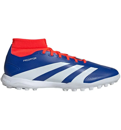 adidas Predator League Mid Turf Lucid Blue Cloud White Solar Red - authentic adidas sneakers