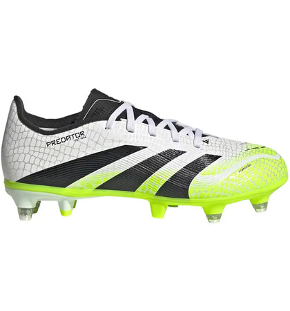 adidas Predator League SG Cloud White Core Black Lucid Lemon (GS) - authentic adidas sneakers