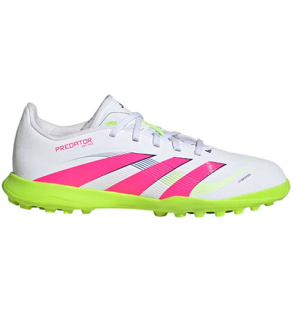 adidas Predator League Turf Cloud White Lucid Pink Lucid Lemon (GS) - authentic adidas sneakers