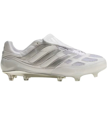 adidas Predator Precision FG White Silver Metallic Made in Germany - authentic adidas sneakers