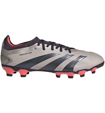 adidas Predator Pro MG Platinum Metallic Aurora Black Turbo - authentic adidas sneakers