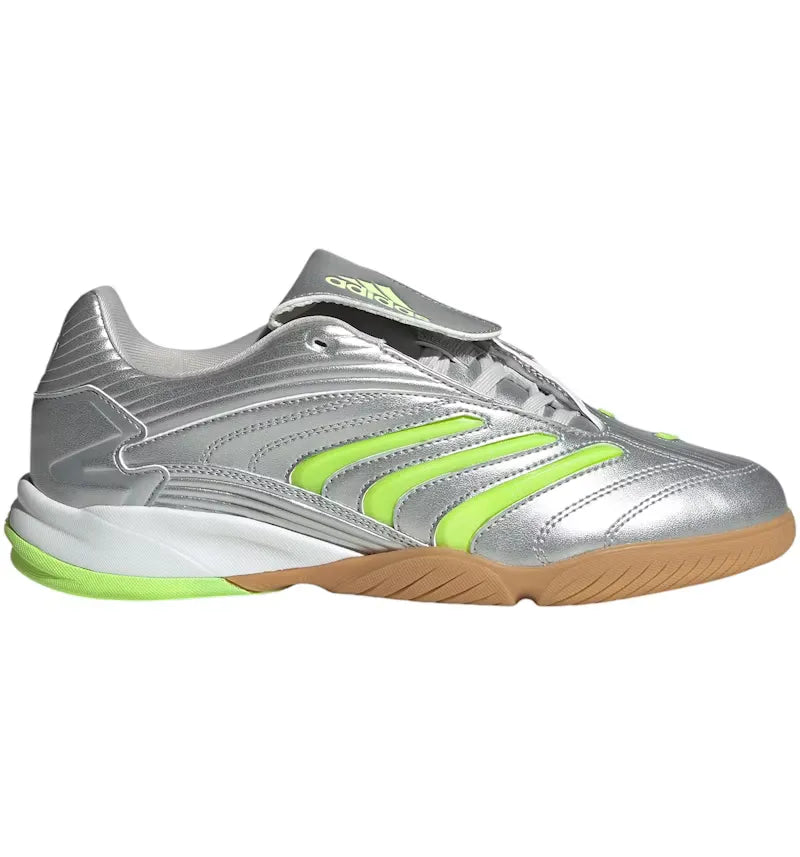 adidas Predator Sala Silver Metallic Signal Green (Women's) - vue 360