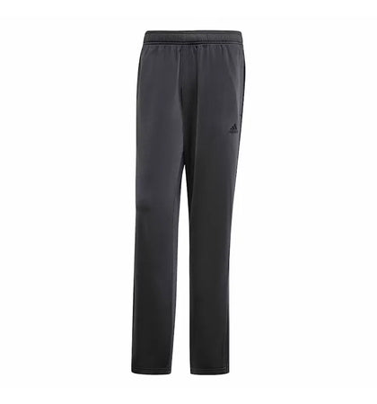 adidas Primegreen Essentials Warm-Up Open Hem 3-Stripes Track Pants Dgh Solid Grey/Black - authentic adidas apparel