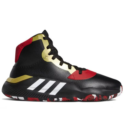 adidas Pro Bounce 2019 Black Scarlet Gold - authentic adidas sneakers