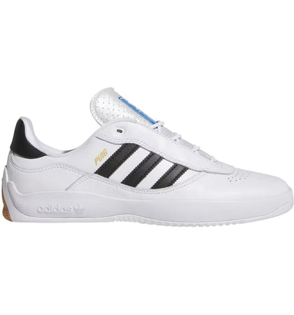 adidas Puig Cloud White Core Black Blue Bird - authentic adidas sneakers