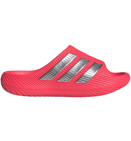 adidas Purechill Slides Lucid Red Matte Silver - authentic adidas sneakers