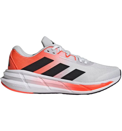 adidas Questar 3 Dash Grey Core Black Solar Red - authentic adidas sneakers